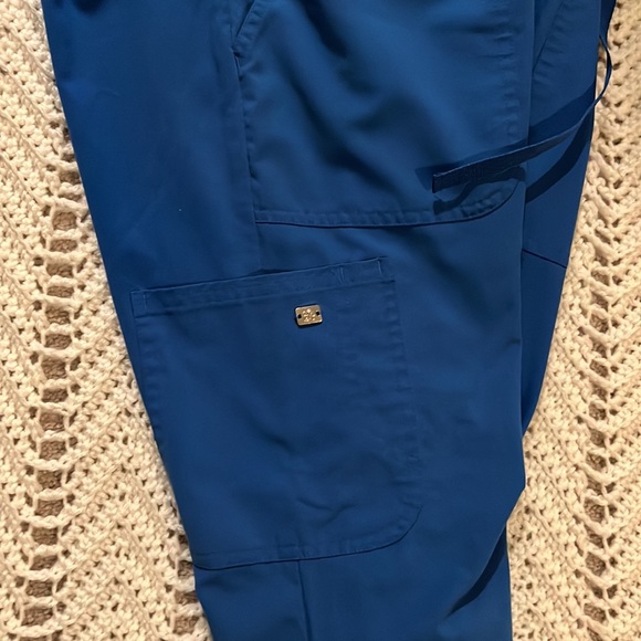 Grey’s Anatomy signature scrub pants galaxy blue size small - Picture 6 of 10